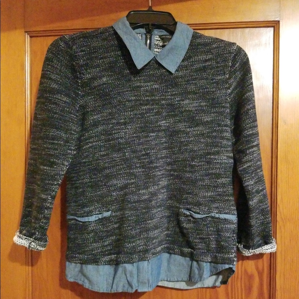 Collared sweater